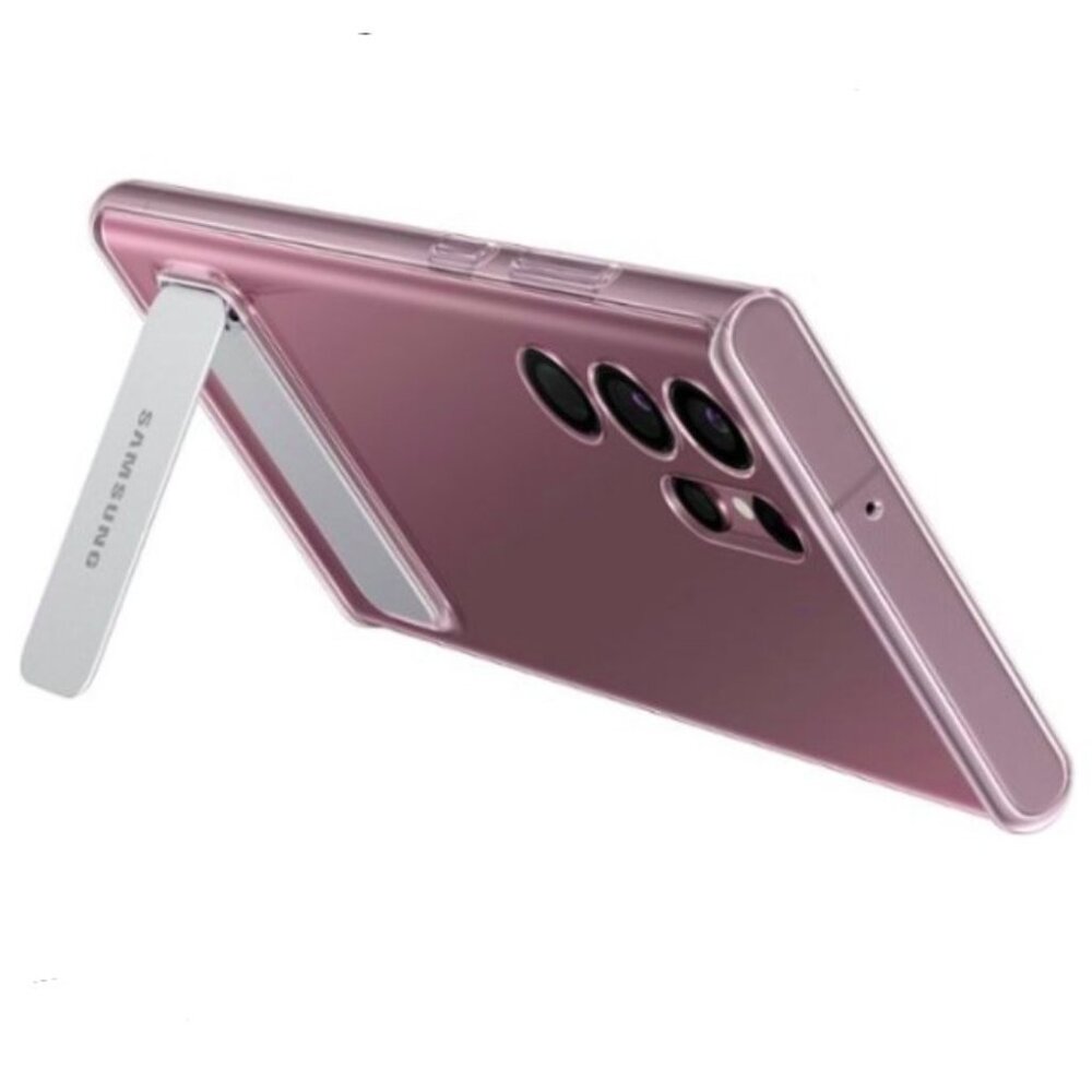 Samsung - Galaxy S22 Ultra Clear Standing Case - Clear